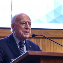 Presidente del Instituto Internacional de Derecho Humanitario de San Remo y quien será Vicepresidente de esta red, jurista Fausto Pocar