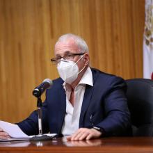 Presidente del patronato de la feria, licenciado Raúl Padilla López