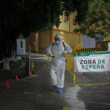 Instalaciones del Centro de Aislamiento Voluntario de la UdeG