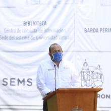Rector general de la UdeG en acto protocolario