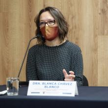 Doctora Blanca Chávez Blanco, jefa del IGCAAV