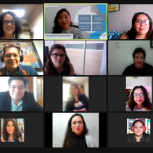 Participantes en el coloquio