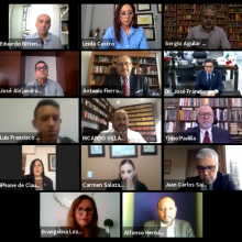 Participantes del Foro de Retos en Derechos Humanos y Derecho Internacional Humanitario