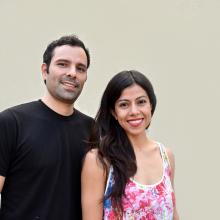 Diana Bayardo Mercado y Gervasio Cetto Bojórquez, egresados de la  licenciatura en Gestión Cultural