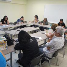 Participantes durante la sesión