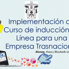 Presentación de la egresada
