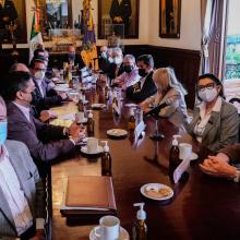 Participantes de la reunión