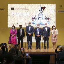 Presídium durante el evento