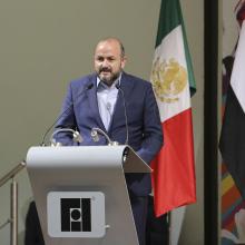Rector General de la UdeG, doctor Ricardo Villanueva Lomelí