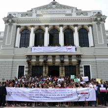 Manifestación por el Día de la Mujer
