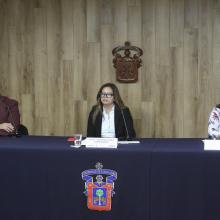 Expertas durante la rueda de prensa