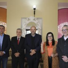 Foto de los integrantes del presidium