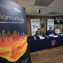 Tueda de prensa para anunciar Radiomorfosis