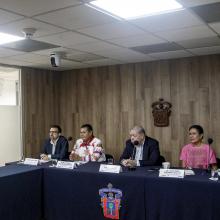 Rueda de prensa presentado la convocatoria del Premio PLIA 2023