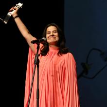 Actriz Arcelia Ramírez recibió el Mayahuel de Plata al Cine Mexicano