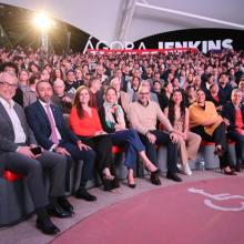 Asistentes al informe de la FEU