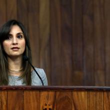 Lic. Cynthia Patricia Cantero, Presidenta comisionada del ITEI