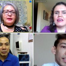 Participantes del seminario Discapacidad y Educación Online