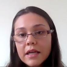 Valeria Sánchez, egresada