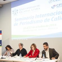 Panelistas en el Seminario 
