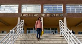 Anabel Adriana Anaya García, estudiante de la licenciatura en Seguridad Ciudadana