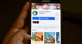 Celular en redes sociales