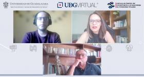 Ponentes y moderadora del seminario