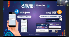 Calculadora de riesgo llamada “Mi riesgo COVID”