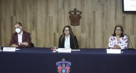 Expertas durante la rueda de prensa