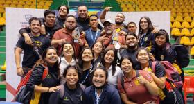 Deportistas de la Universidad de Guadalajara que participaron en la Universiada Nacional 2022