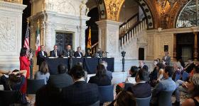 Presídium del evento