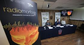 Tueda de prensa para anunciar Radiomorfosis