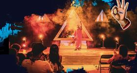 Puesta en escena Templo de la comedia