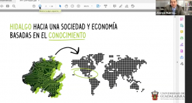 Presentación durante la conferencia