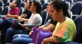 Los asistentes compartieron su opinión respecto a la película, así como sus propias experiencias con familiares, pacientes y alumnos con esta condición