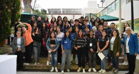 Participantes de las actividades por el Día Internacional de la Mujer y la Niña en la ciencia