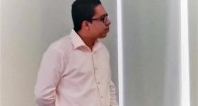 Óscar García, alumno del doctorado en Sistemas y Ambientes Educativos