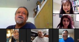 Asistentes a la charla