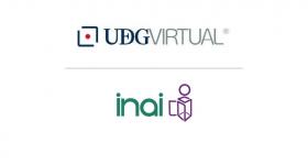 Logos UDGVirtual e INAI