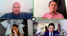 Participantes del webinario 