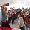Asistentes y conferencistas de la Jornada “Entre nosotras hay científicas”
