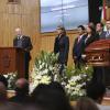 Guardia de honor por parte de rectores de centros Universitarios