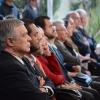 Funcionarios estatales, municipales y universitarios asistentes al Informe de Actividades UDGVirtual